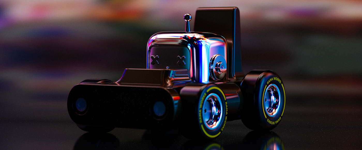 Toys，product design，The four-wheel drive，Appearance design，Mechanics，