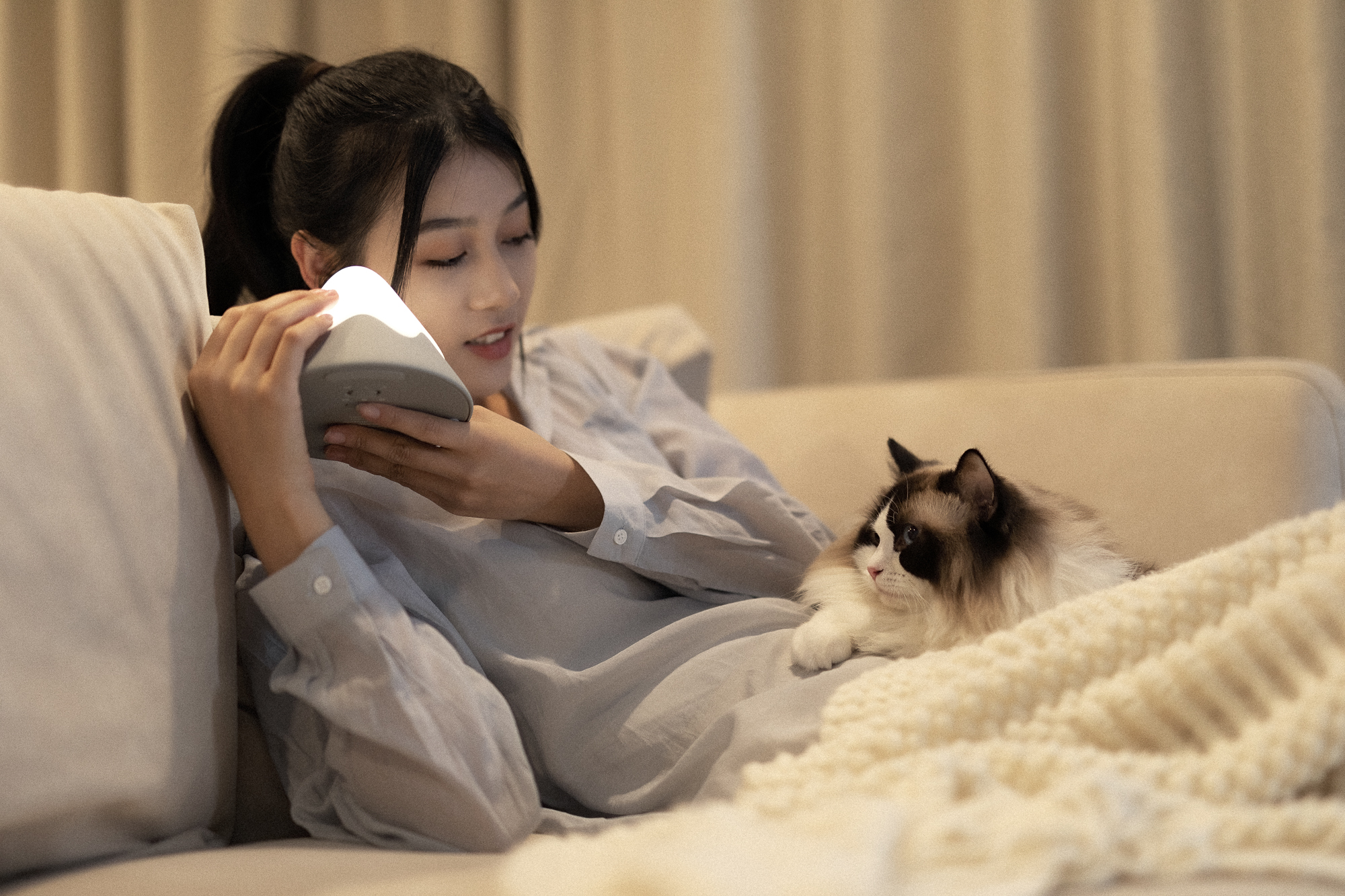 MUID，Find fun，Night light，Atmosphere lamp，Bedside lamp，Shenzhen，shot，