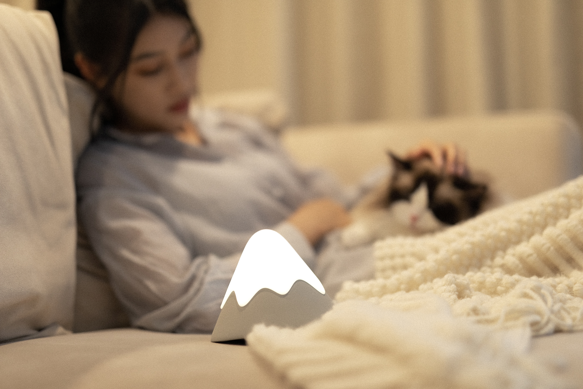 MUID，Find fun，Night light，Atmosphere lamp，Bedside lamp，Shenzhen，shot，