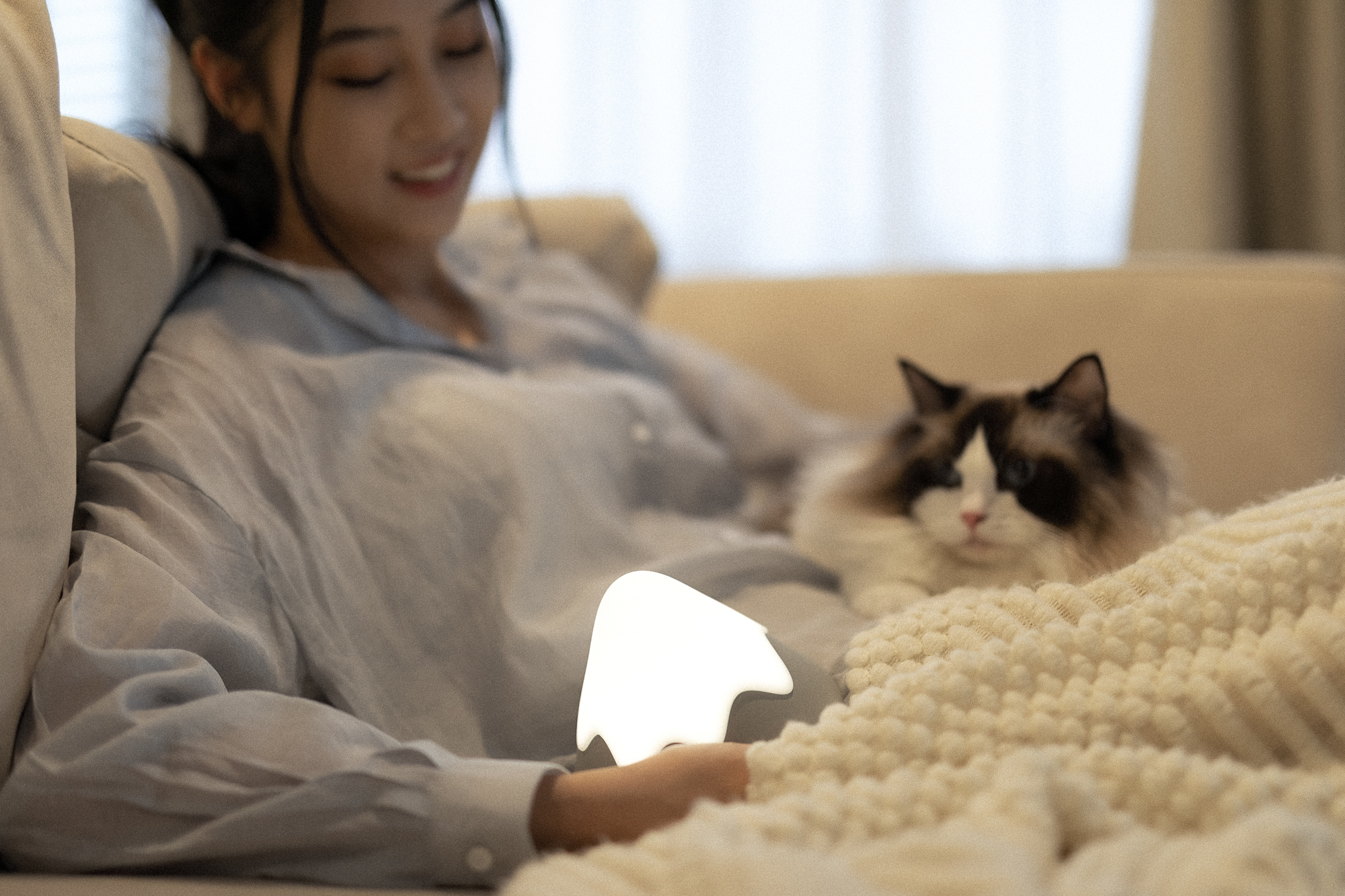 MUID，Find fun，Night light，Atmosphere lamp，Bedside lamp，Shenzhen，shot，