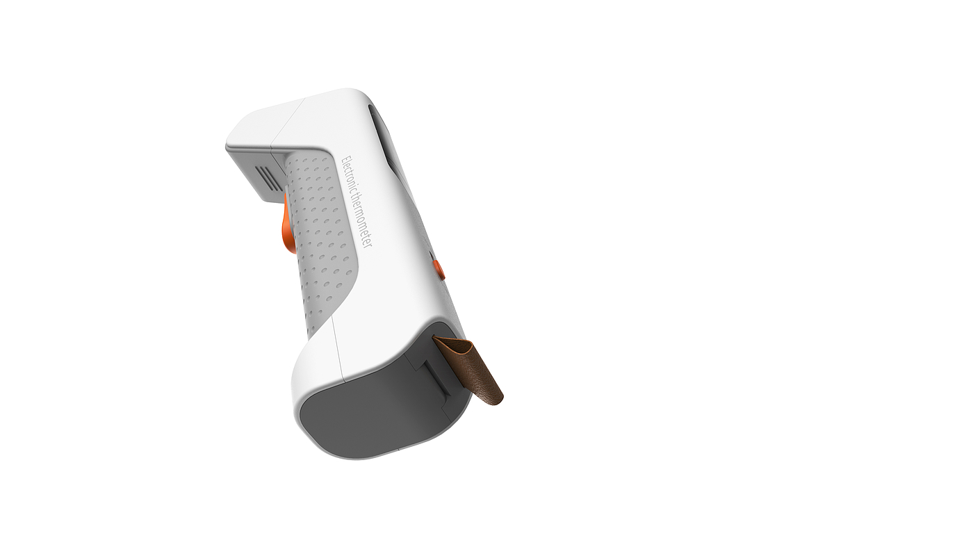 Ear temperature gun，forehead thermometer，Whole case design，Home medical，Electronic thermometer，
