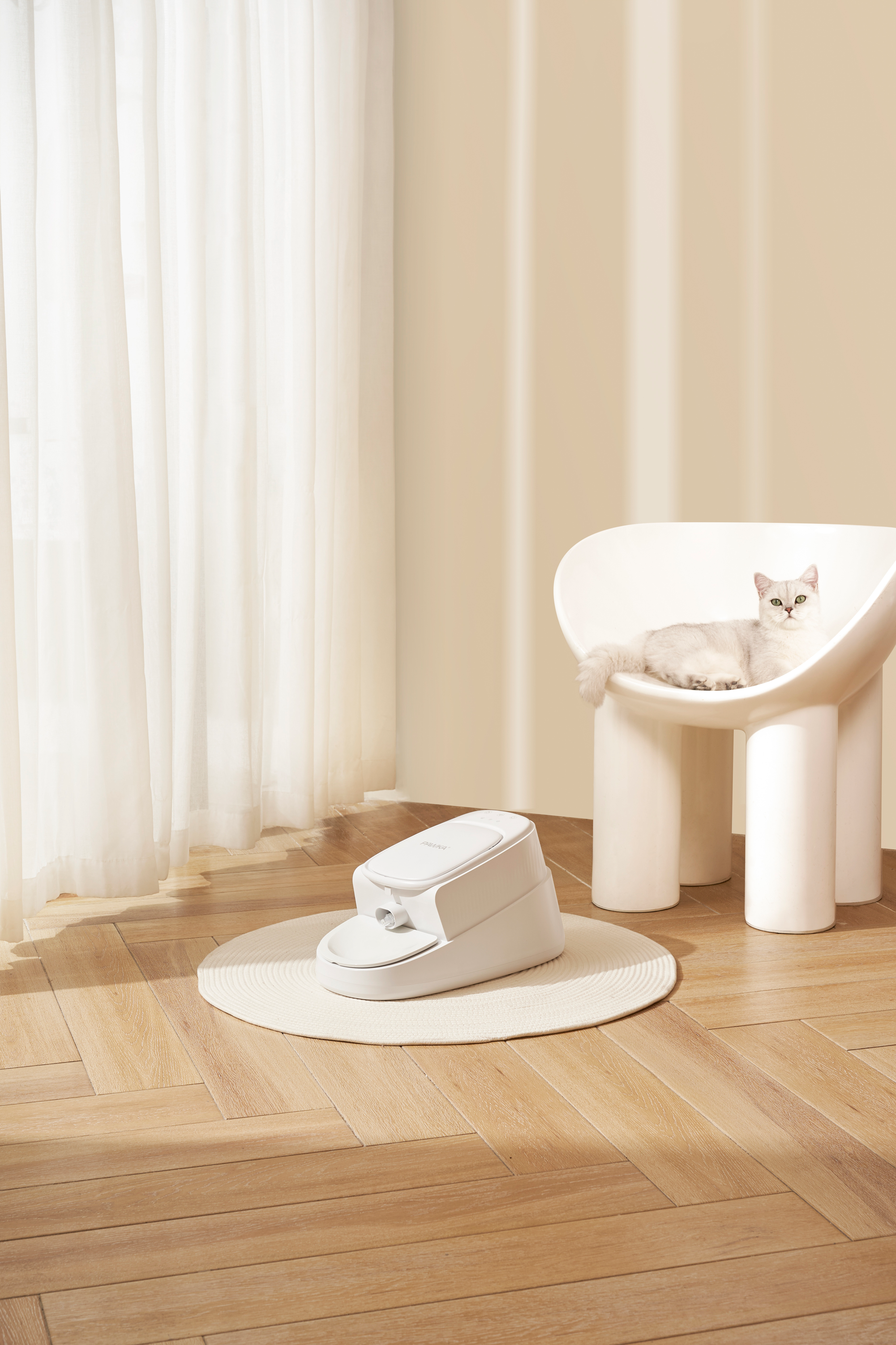 Heat Wave Design Innovation，Appearance design，Structural design，Pet intelligent feeding machine，