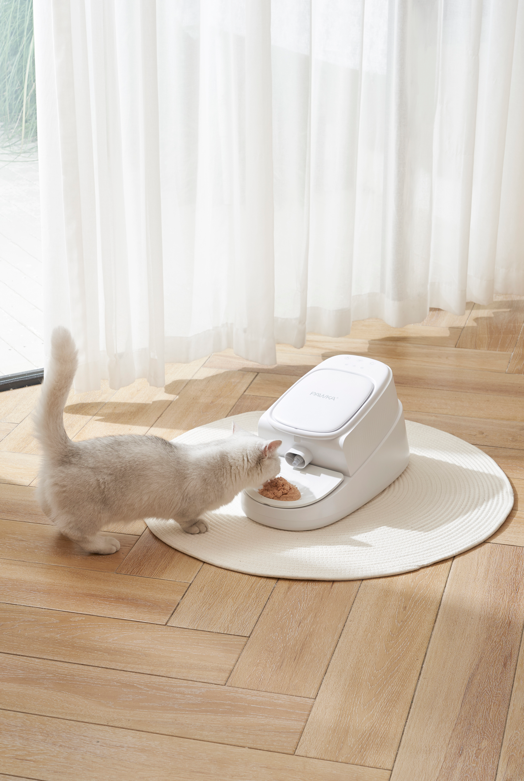 Heat Wave Design Innovation，Appearance design，Structural design，Pet intelligent feeding machine，