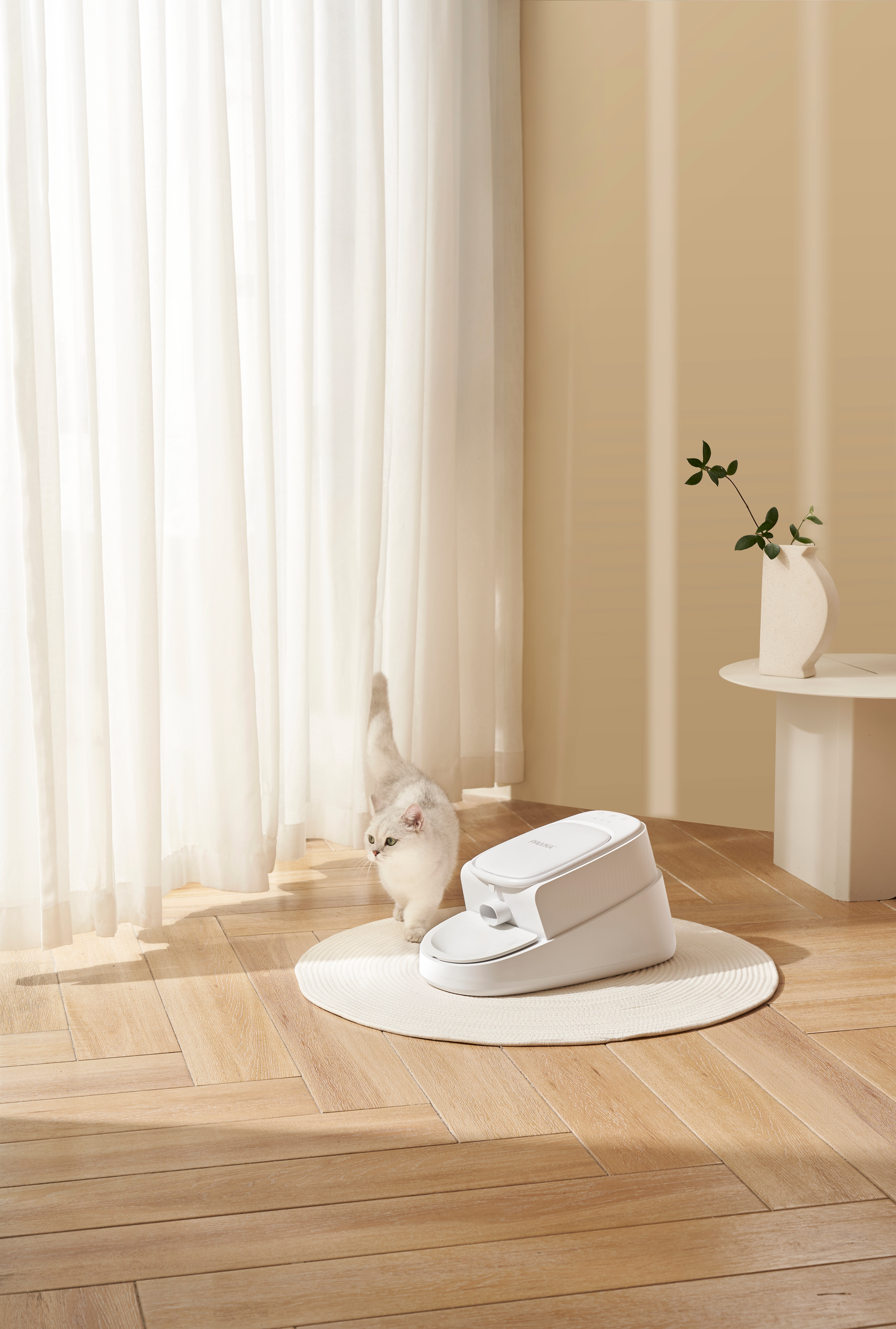 Heat Wave Design Innovation，Appearance design，Structural design，Pet intelligent feeding machine，