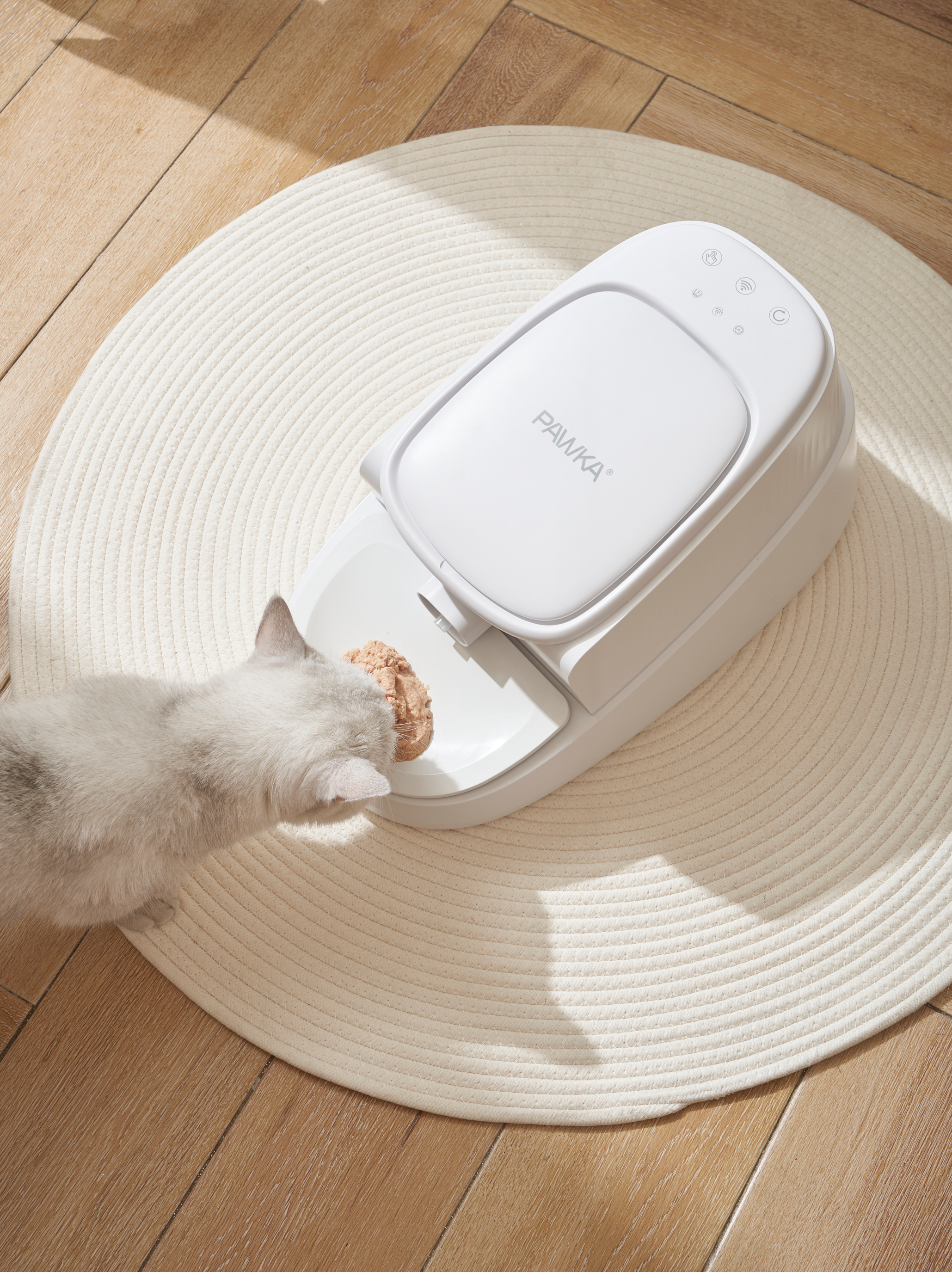 Heat Wave Design Innovation，Appearance design，Structural design，Pet intelligent feeding machine，