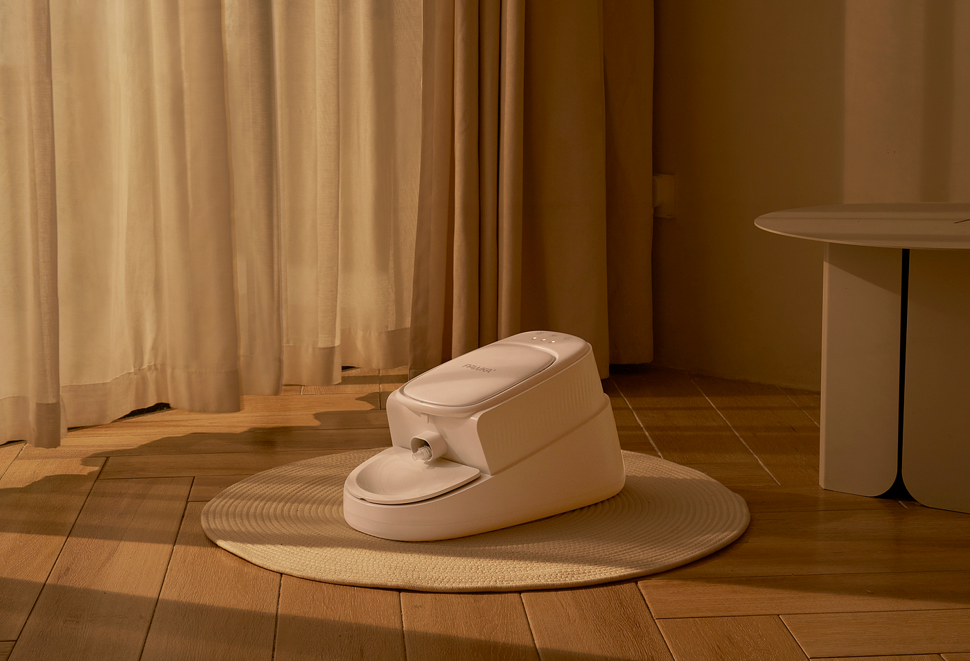 Heat Wave Design Innovation，Appearance design，Structural design，Pet intelligent feeding machine，