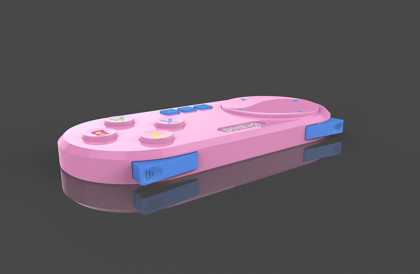 Appearance design，Game handle，industrial design，product design，Structural design，Rendering of renderings，
