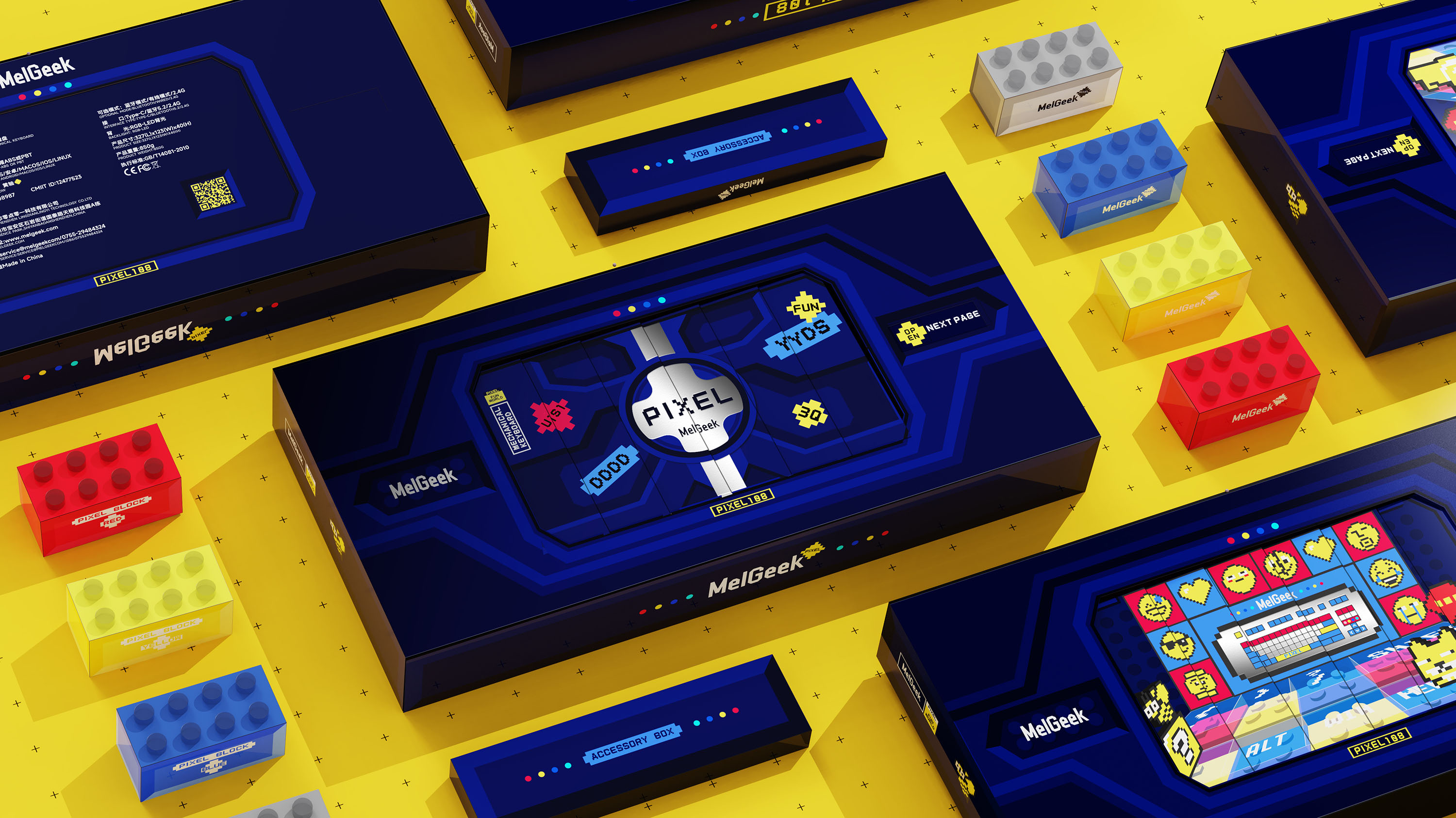 Building blocks，keyboard，diy，Splicing，interesting，