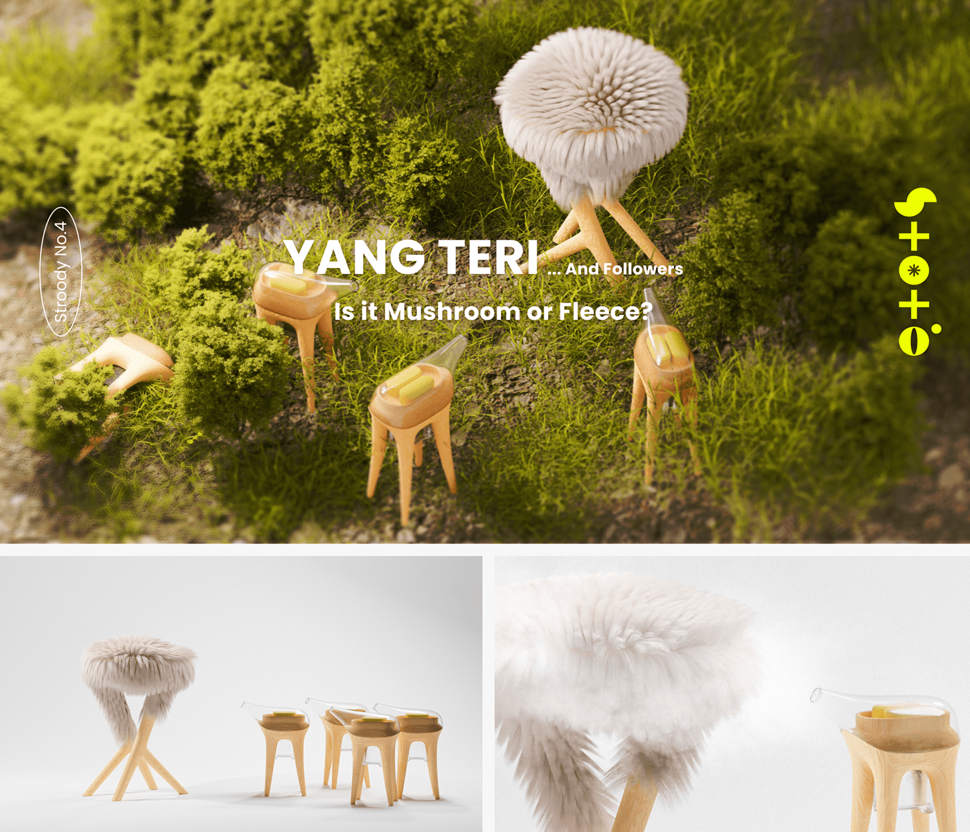 stool，product design，Appearance design，future，Stoto，