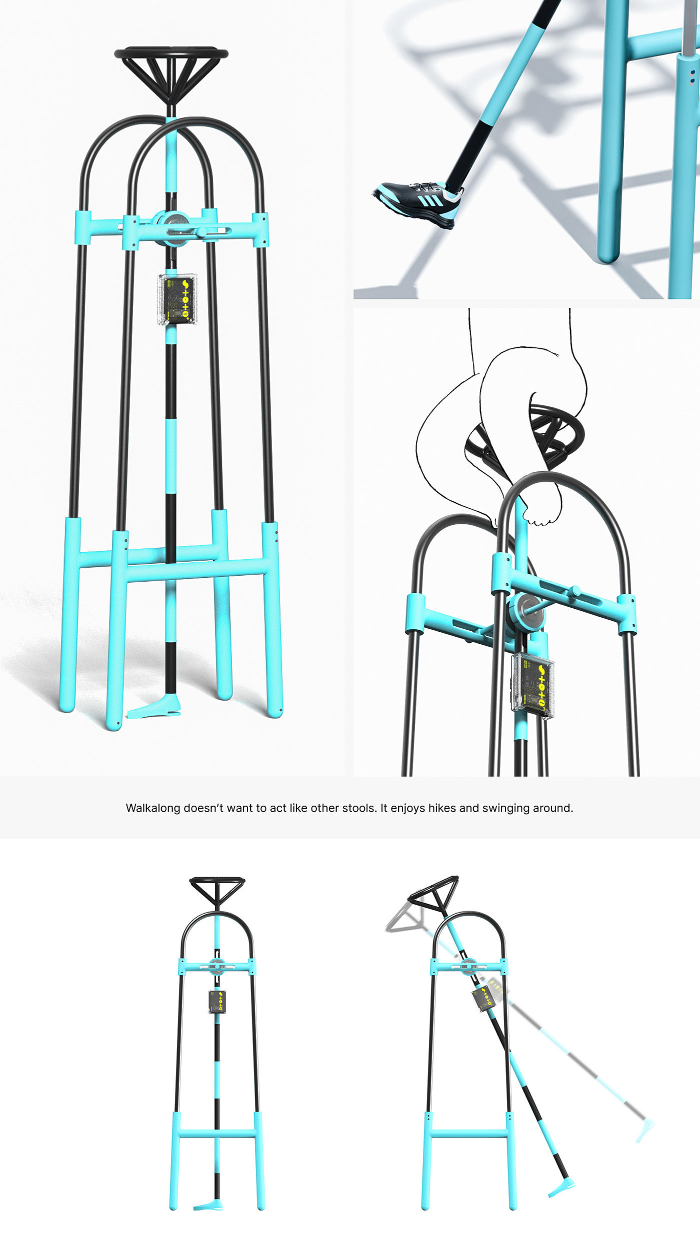 stool，product design，Appearance design，future，Stoto，