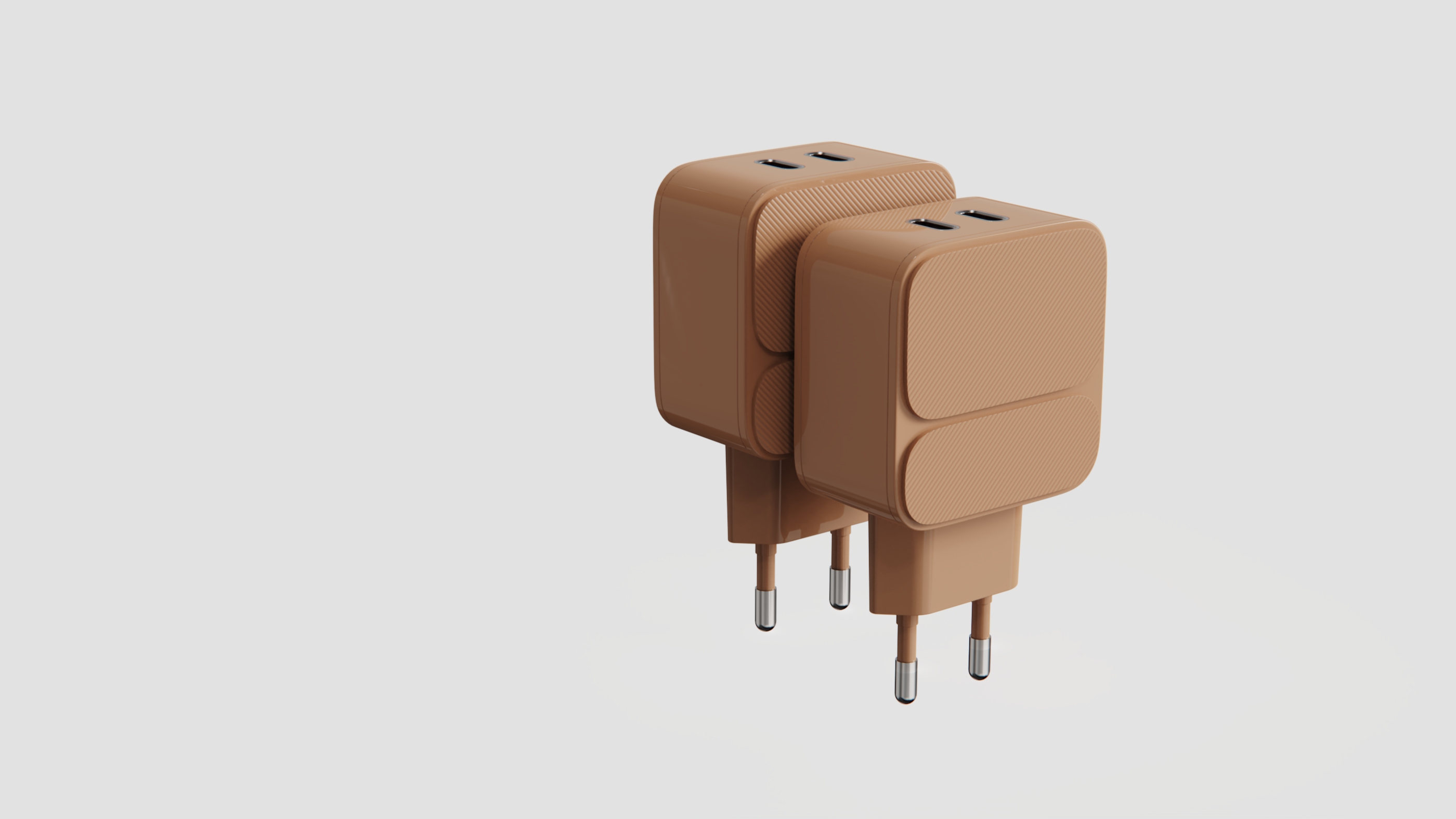 Charger，Fast charging charger，PD40W，usb，product design，