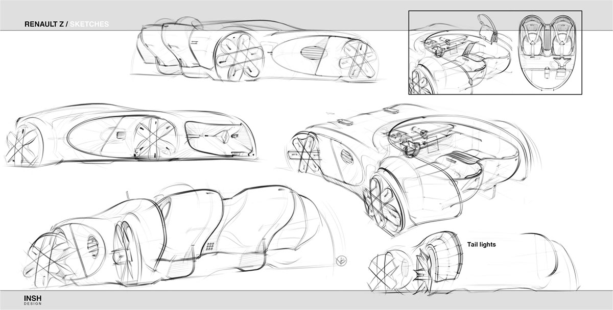 automobile，vehicle，renault，Concept Car，