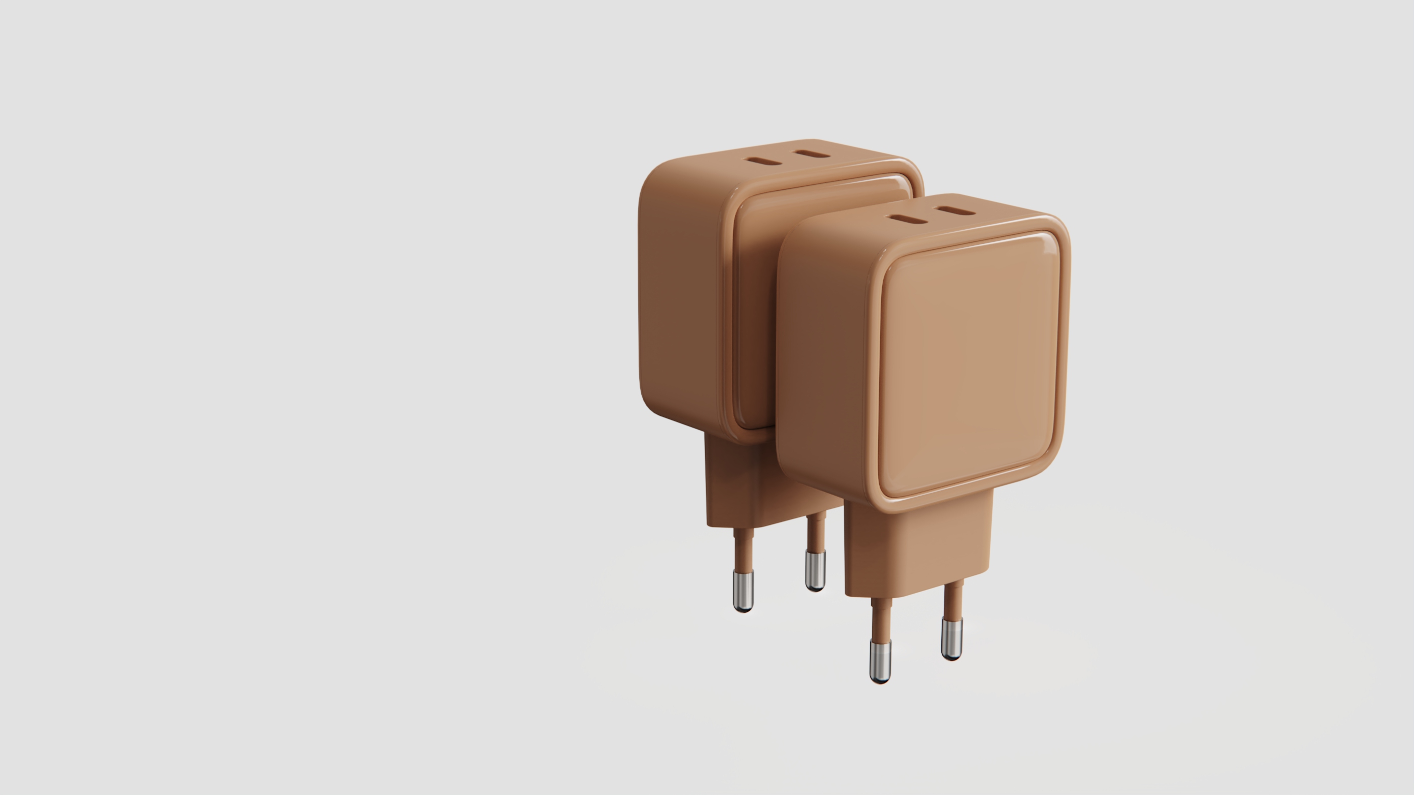 Charger，Fast charging charger，PD40W，usb，product design，