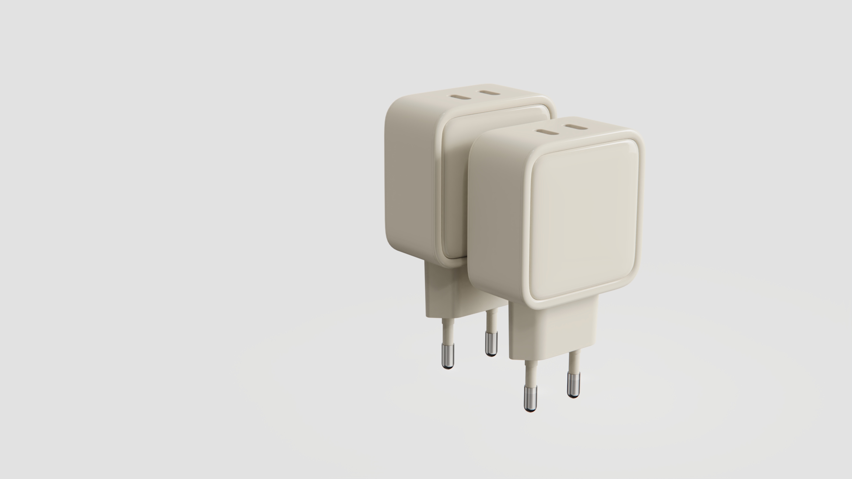 Charger，Fast charging charger，PD40W，usb，product design，