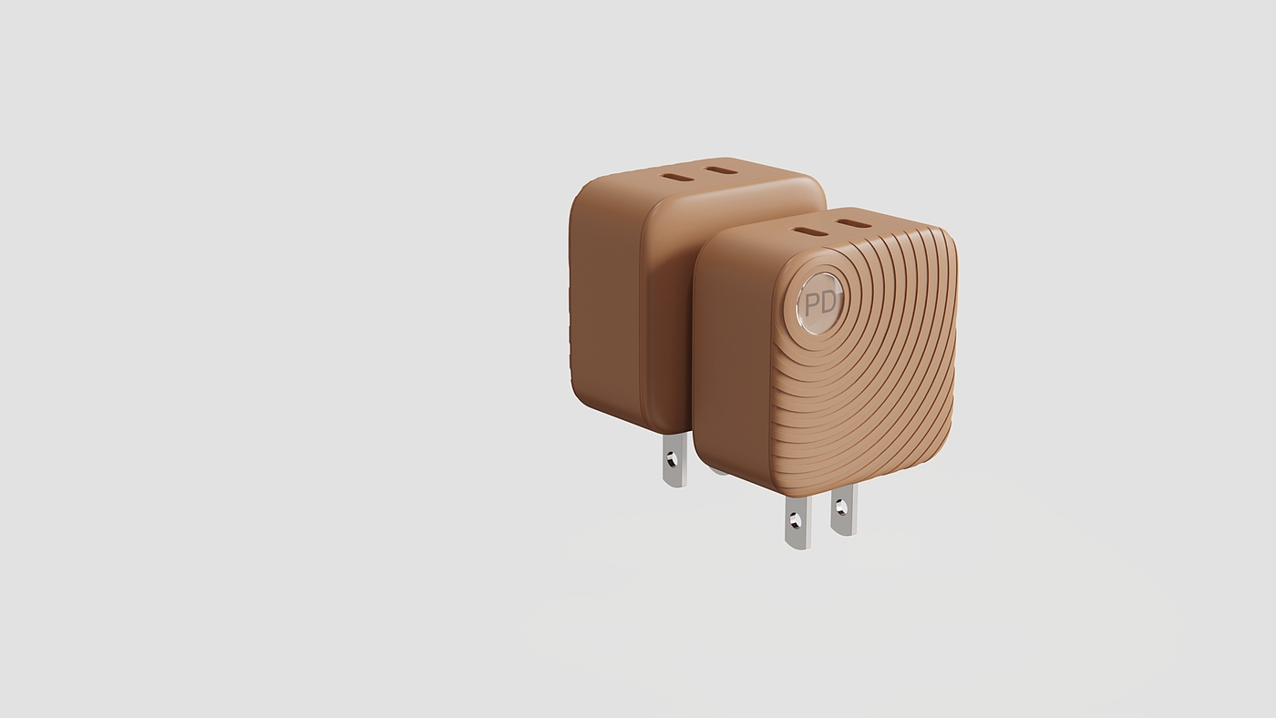 Charger，Fast charging charger，PD40W，usb，product design，