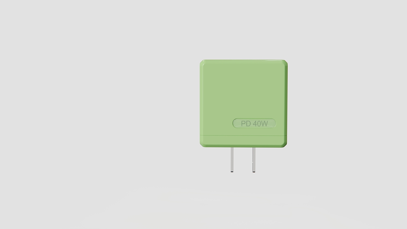 Charger，Fast charging charger，PD40W，usb，product design，