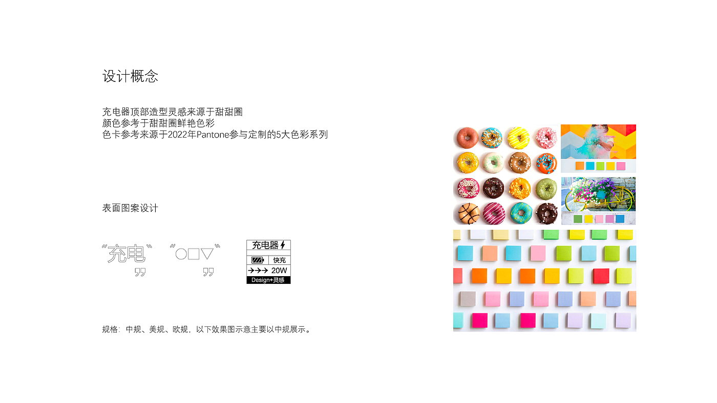 Charger，Fast charging charger，PD20/40W，doughnut，usb，product design，