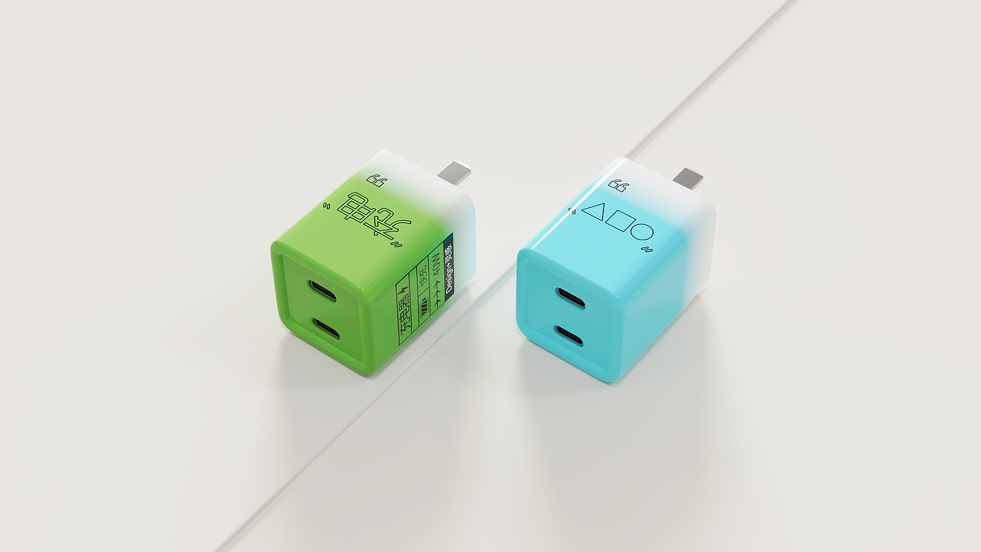 Charger，Fast charging charger，PD20/40W，doughnut，usb，product design，
