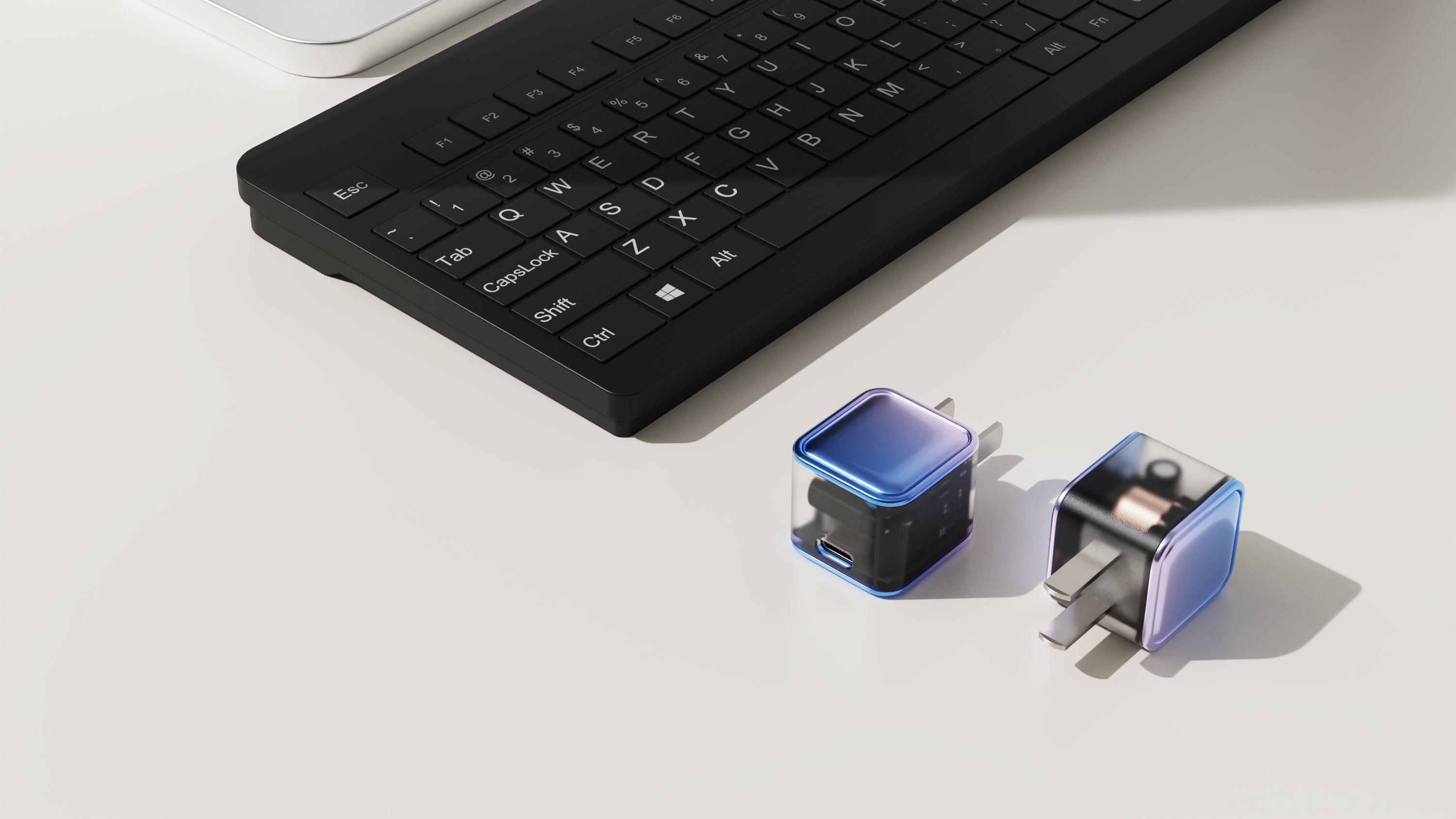 Charger，Fast charging charger，PD20/40W，usb，Transparent matte，product design，