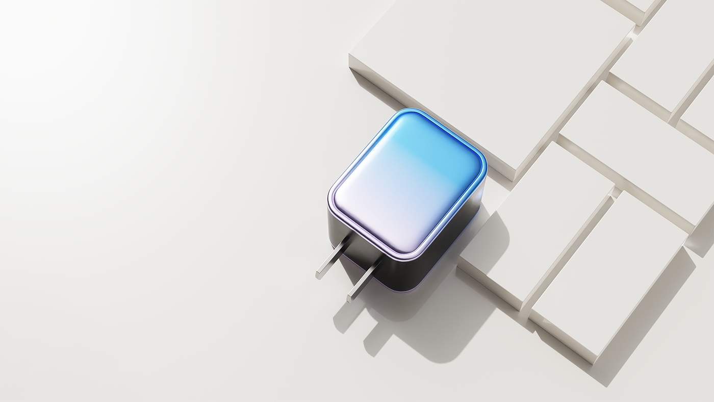 Charger，Fast charging charger，PD20/40W，usb，Transparent matte，product design，
