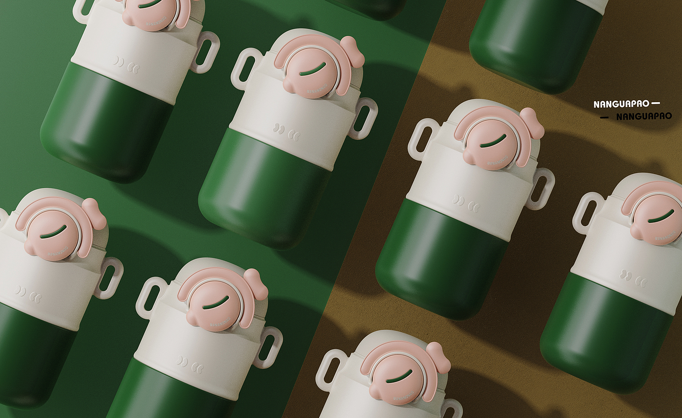 vacuum cup，lovely，product design，bionics，