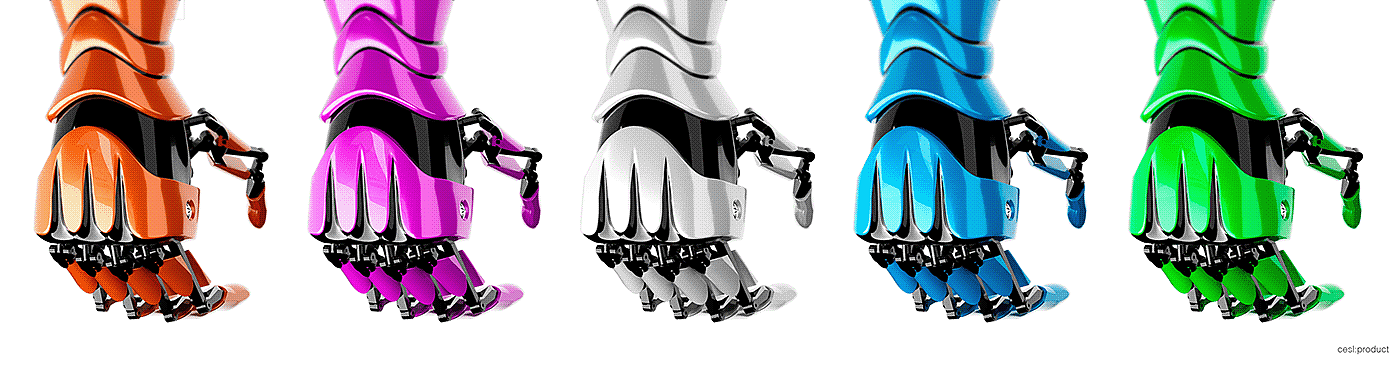 manipulator，Prosthesis，Appearance design，Cool，