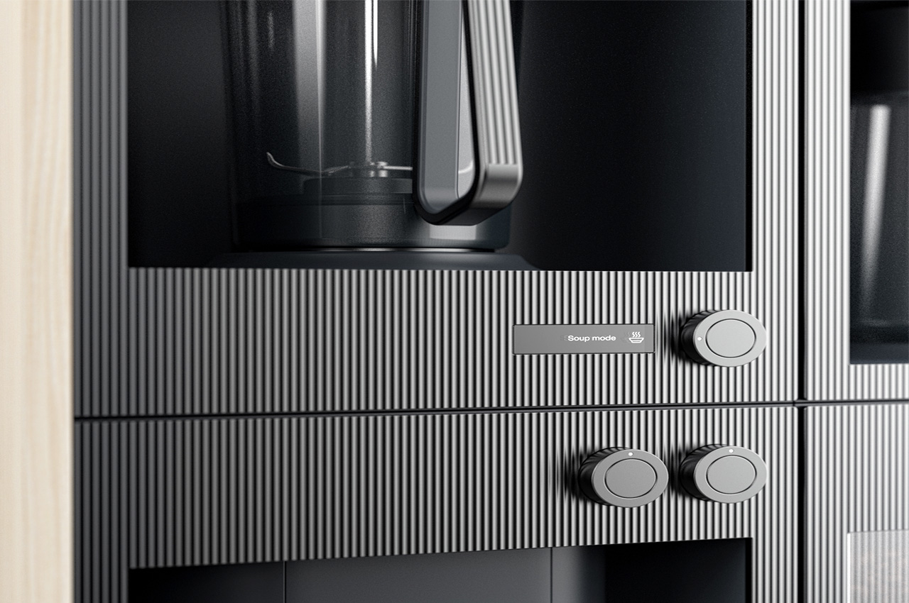 concept，Kitchen design，Electrolux，delicate，