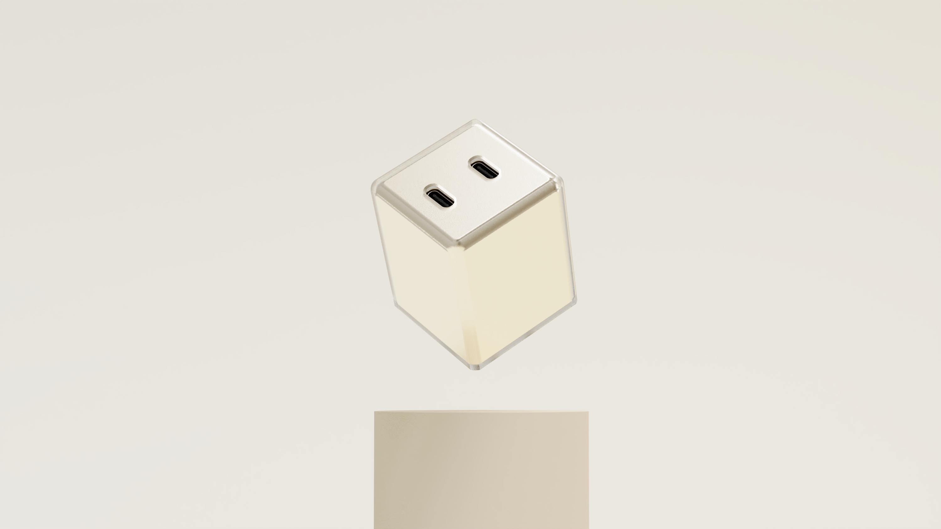 Charger，Fast charging charger，PD20/40W，usb，Transparent matte，product design，