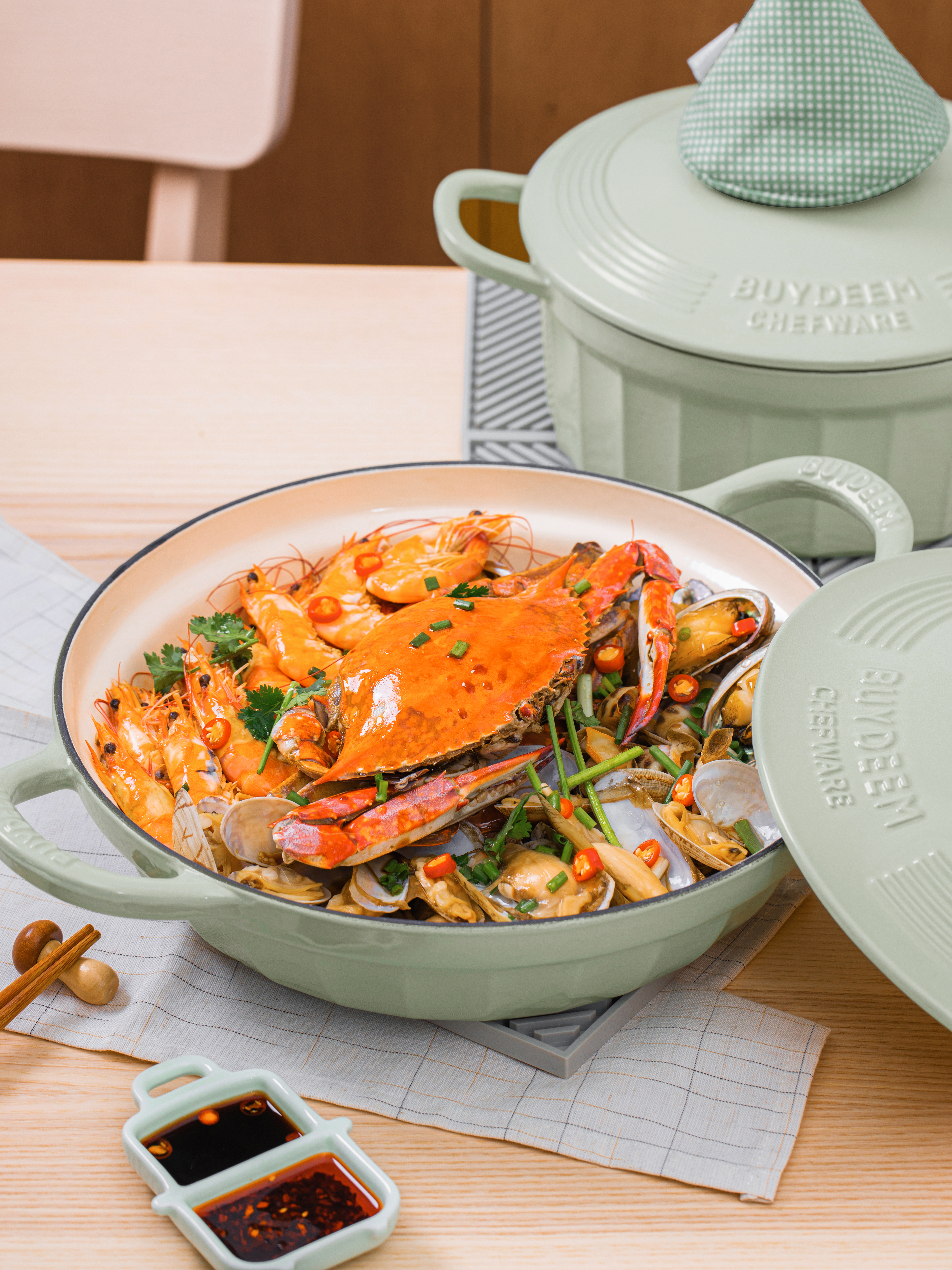 industrial design，product design，household electrical appliances，Cast iron pot，Buydeem ，