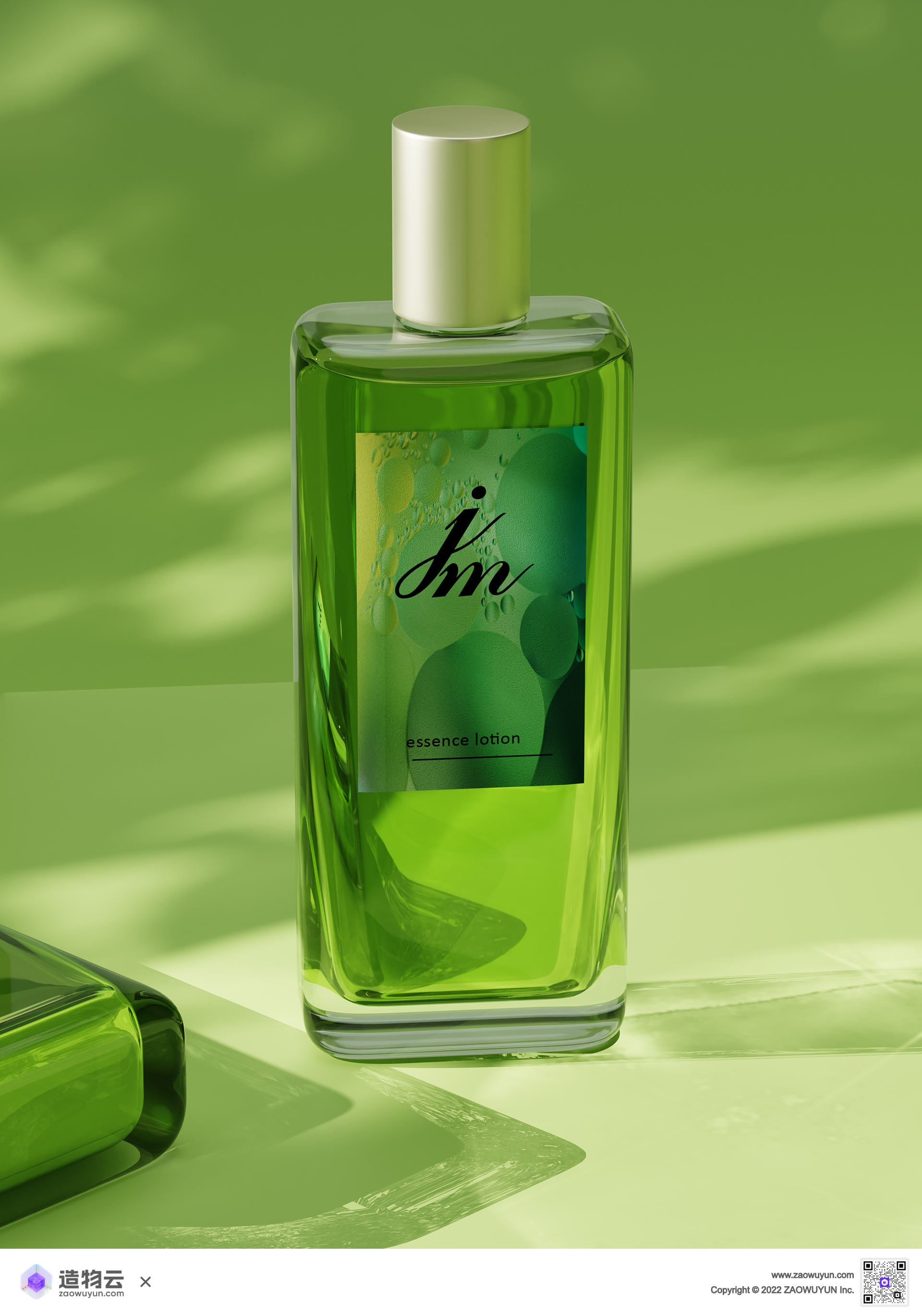 three-dimensional，3d，E-commerce scene，product，natural，Template，Beauty makeup，Gehu，