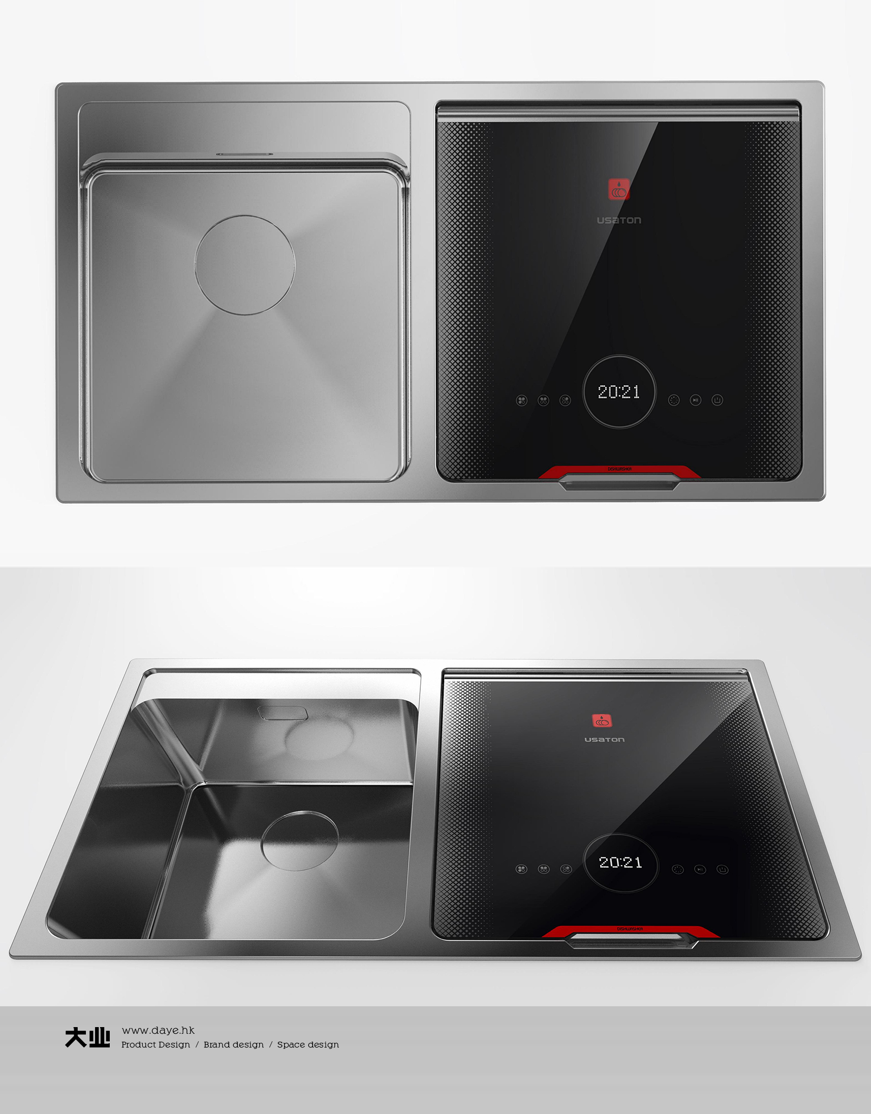 industrial design，product design，Kitchen electrical design，Dishwasher design，