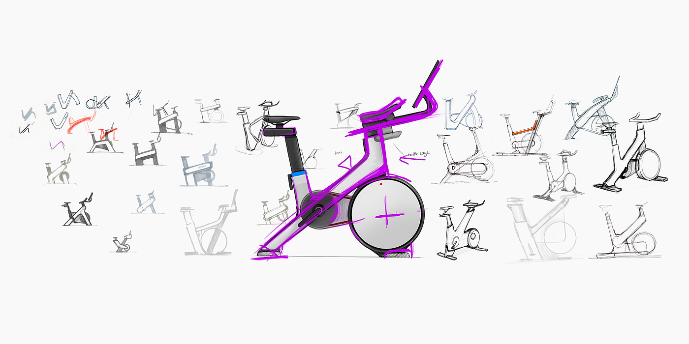 LEAPX，Spinning bike，Bodybuilding，game，product design，Structural design，Intelligent products，Innovative design，