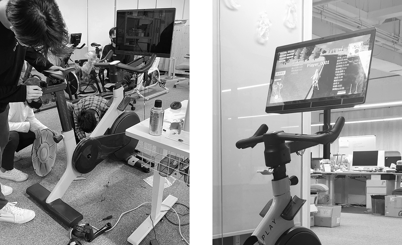 LEAPX，Spinning bike，Bodybuilding，game，product design，Structural design，Intelligent products，Innovative design，