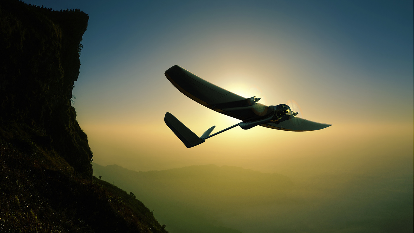 UAV，product design，Appearance design，Cool，