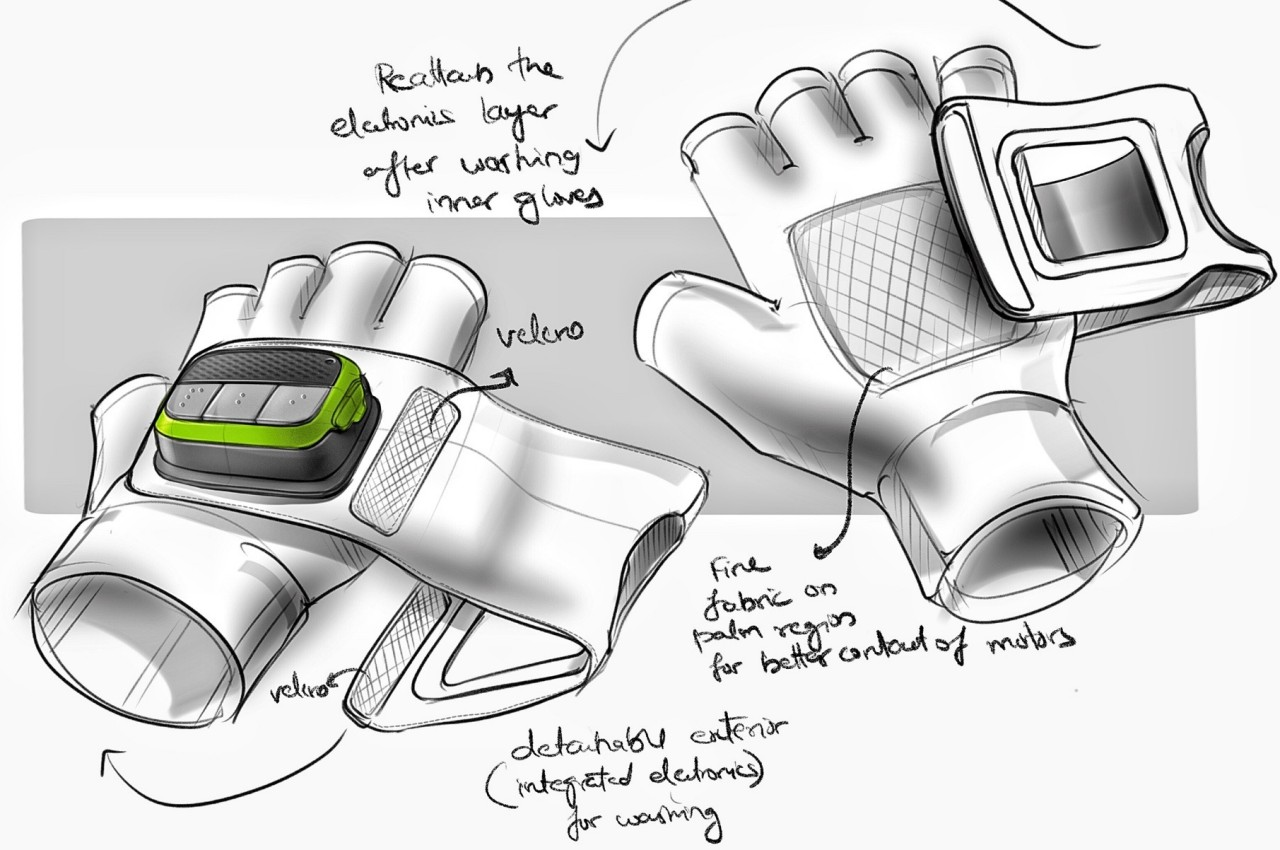 Smart gloves，product design，Appearance design，science and technology，