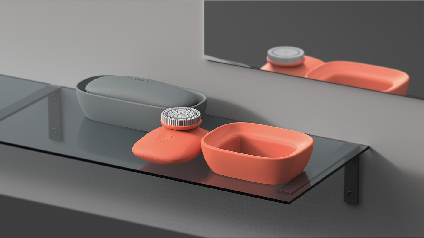 facial massage soap，Appearance design，Ergonomics，product design，