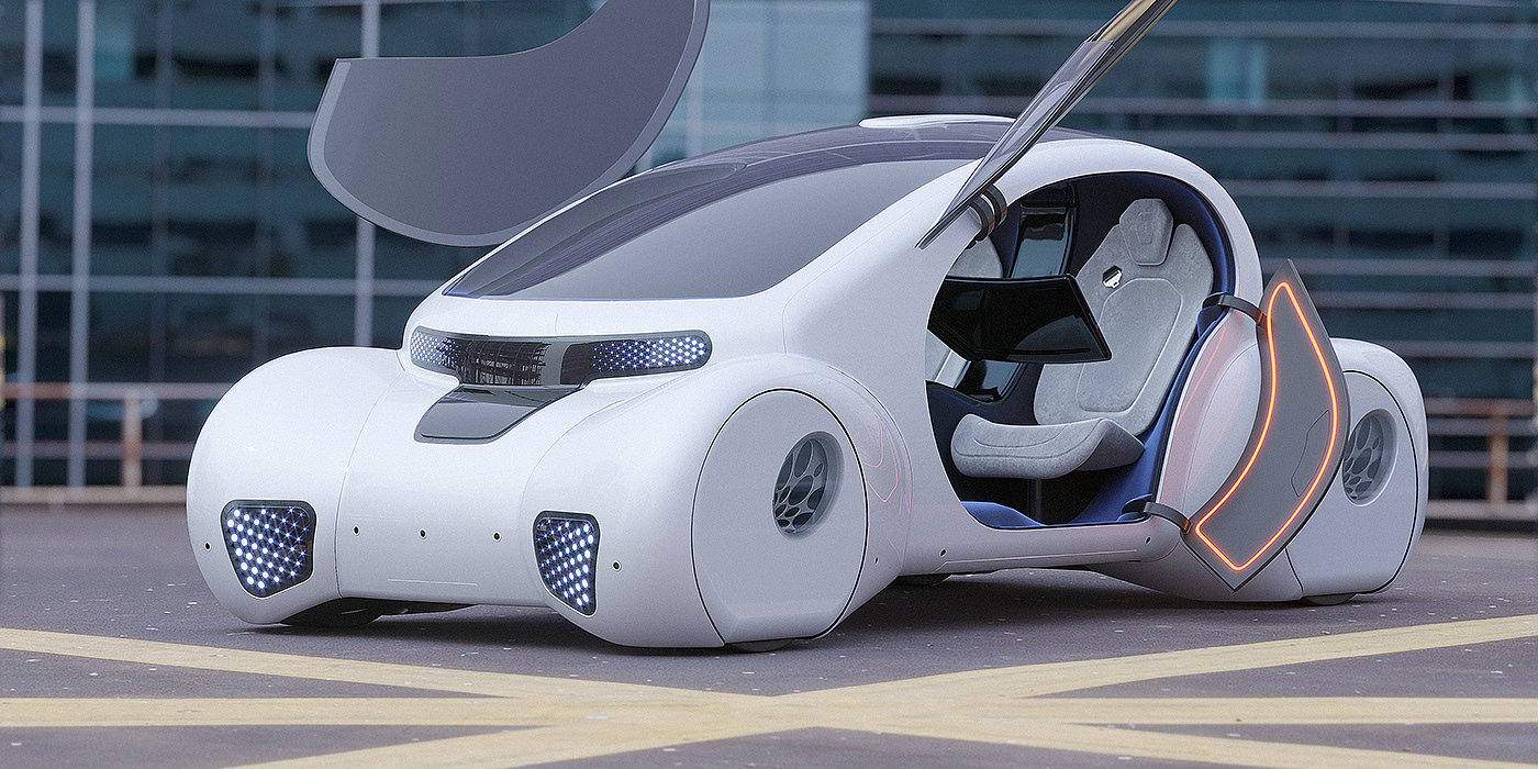 汽车，未来，科技，外观设计，酷炫，概念，