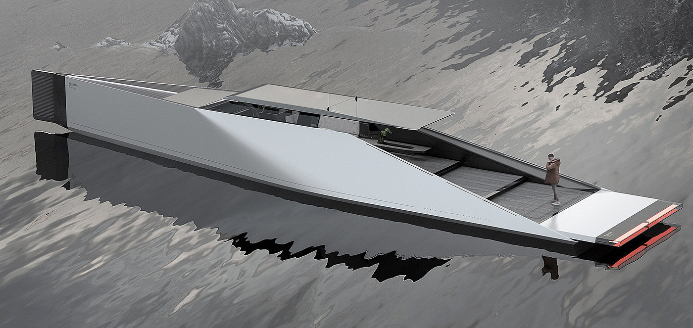 ship，product design，Appearance design，concise，