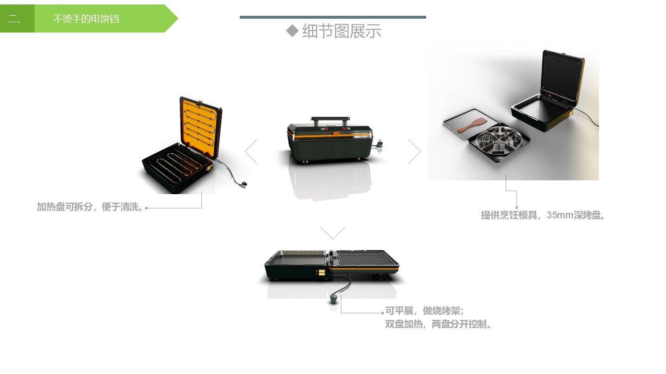 Electric baking pan，