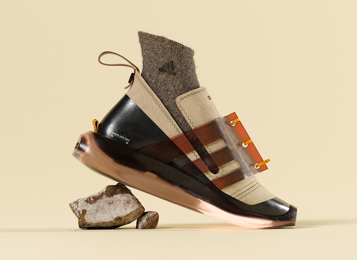 shoes，Adidas，adidas，Jelly shoes，fashion，