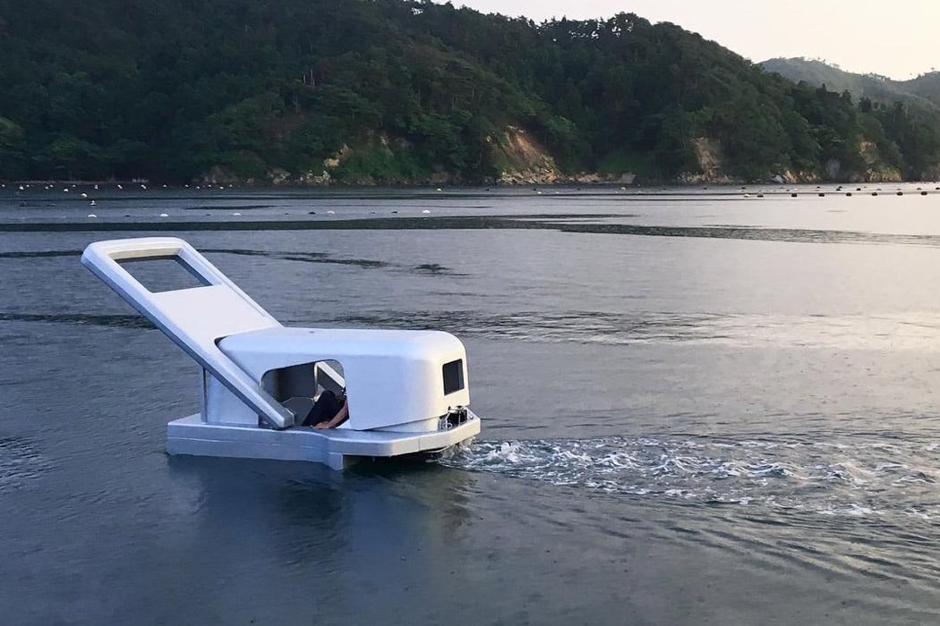 ship，Art，Yasuhiro Suzuki，Zip-Fastener Ship，innovate，unique，zipper，Water zipper，