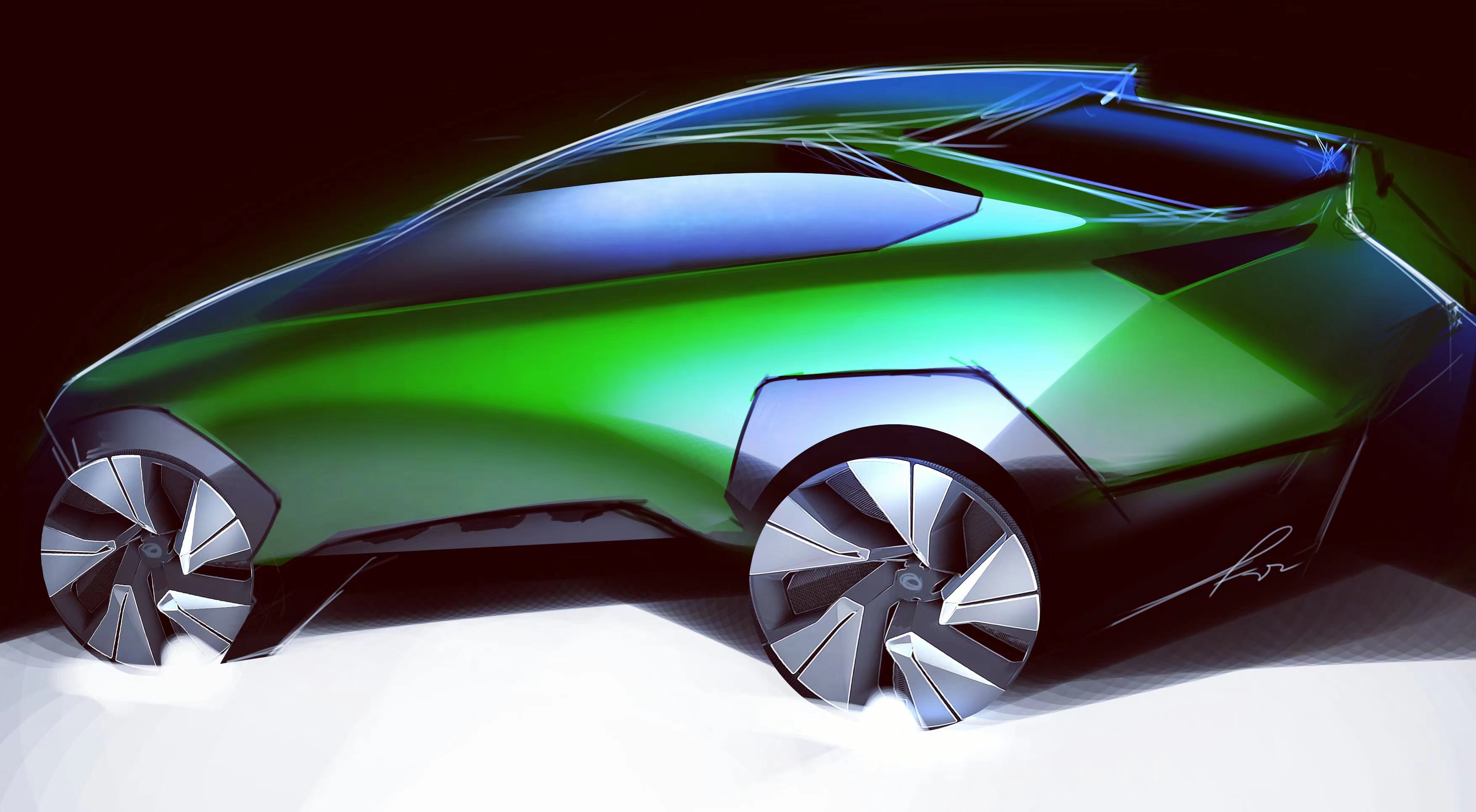 Automobile design，