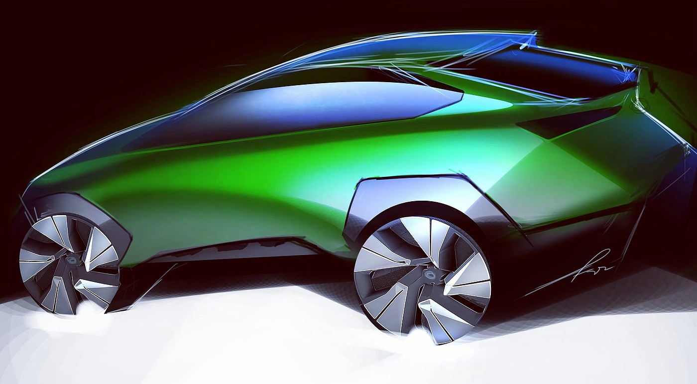 Automobile design，