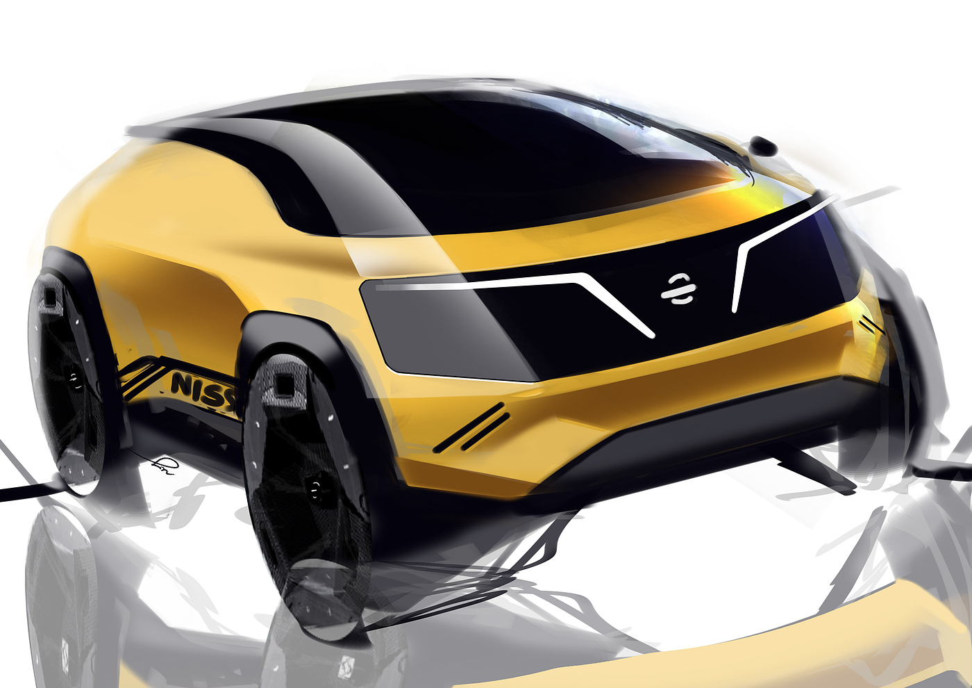 Automobile design，