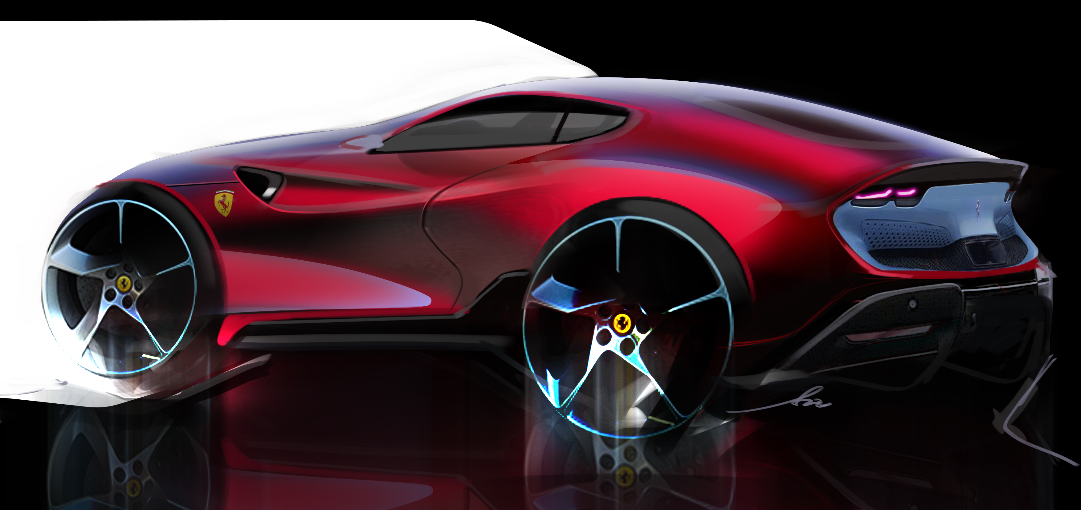 Automobile design，