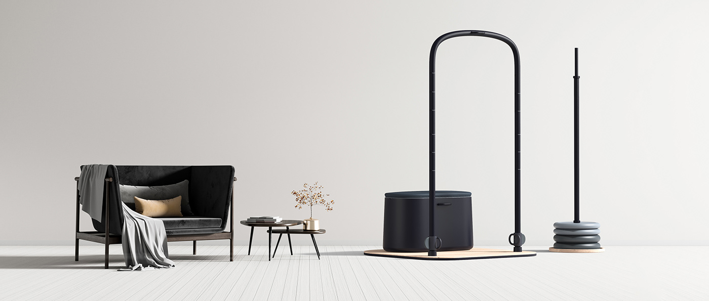 Fitness equipment，product design，Appearance design，intelligence，convenient，Fitness Equipment，