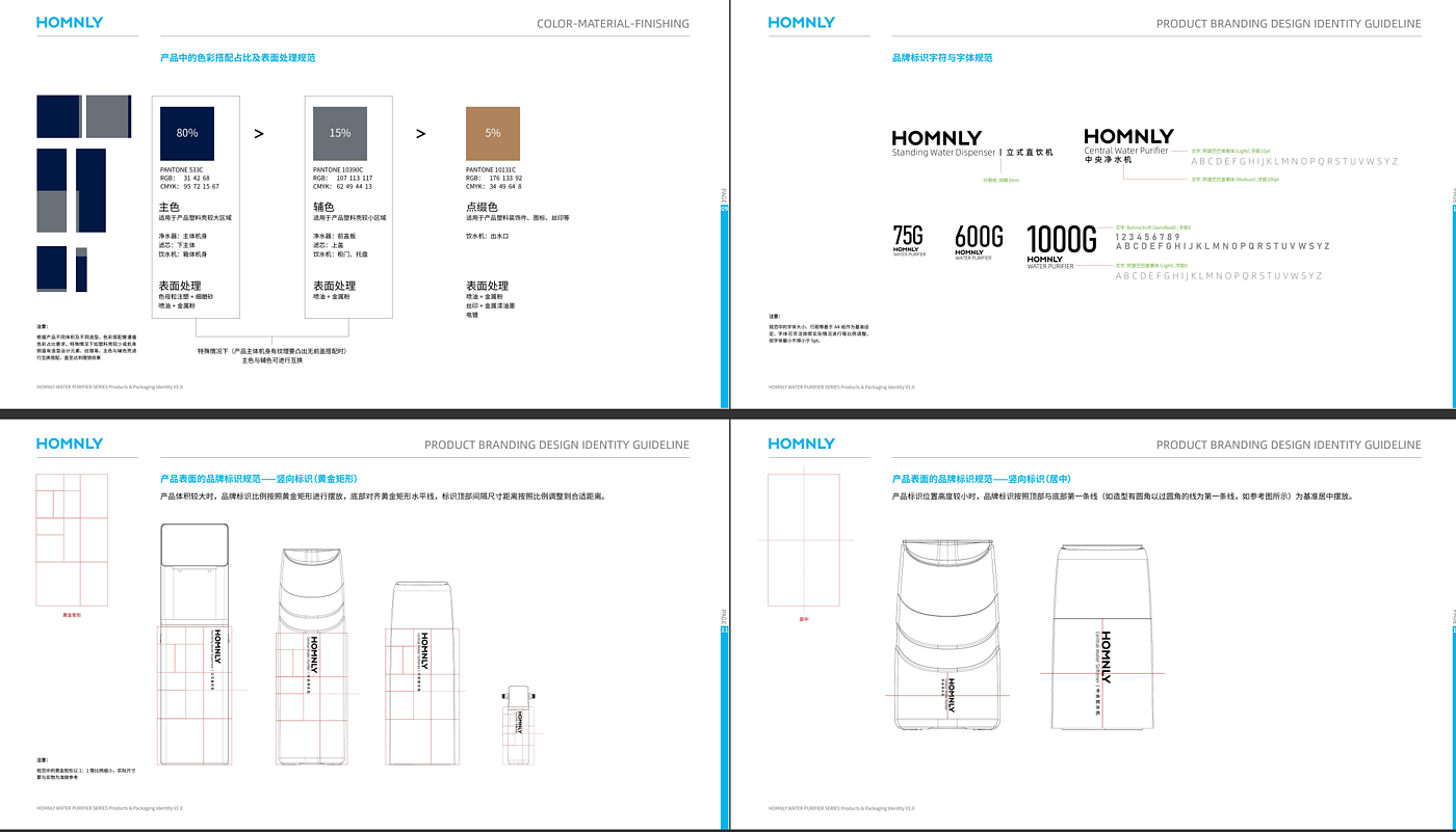 Water purifier, ID design, PI design, packaging design，