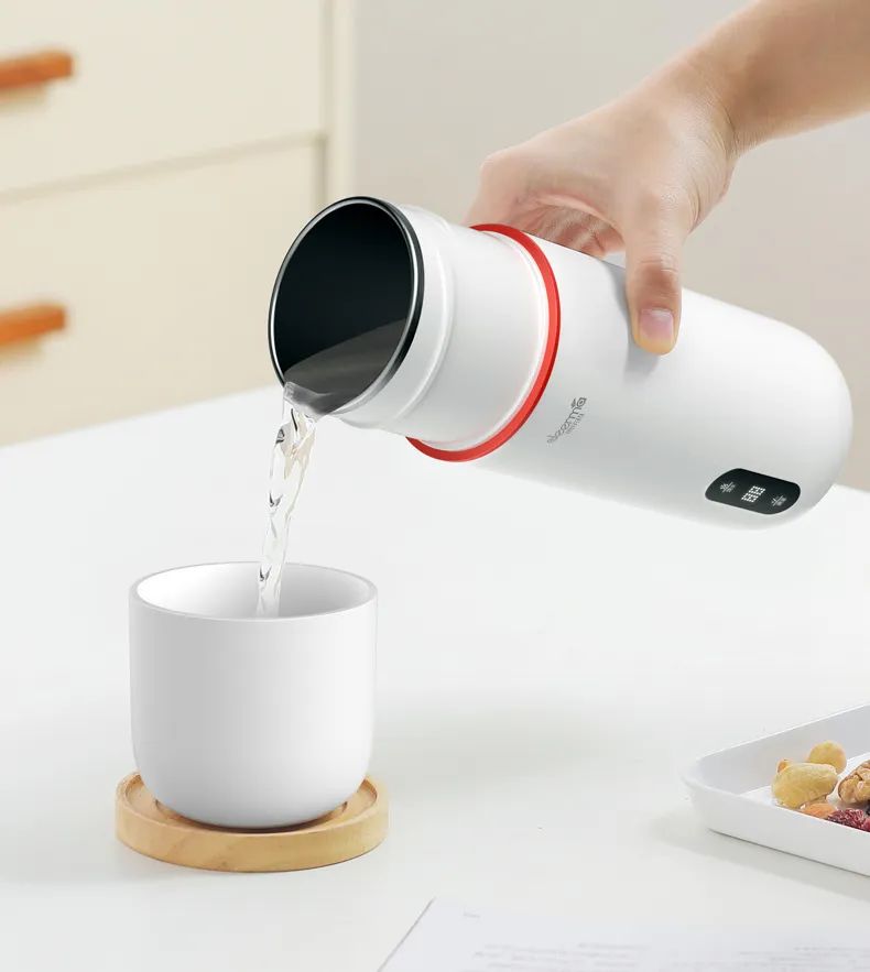 ID design, folding kettle, heating mug，