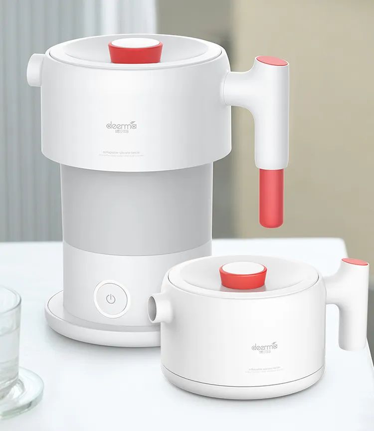 ID design, folding kettle, heating mug，