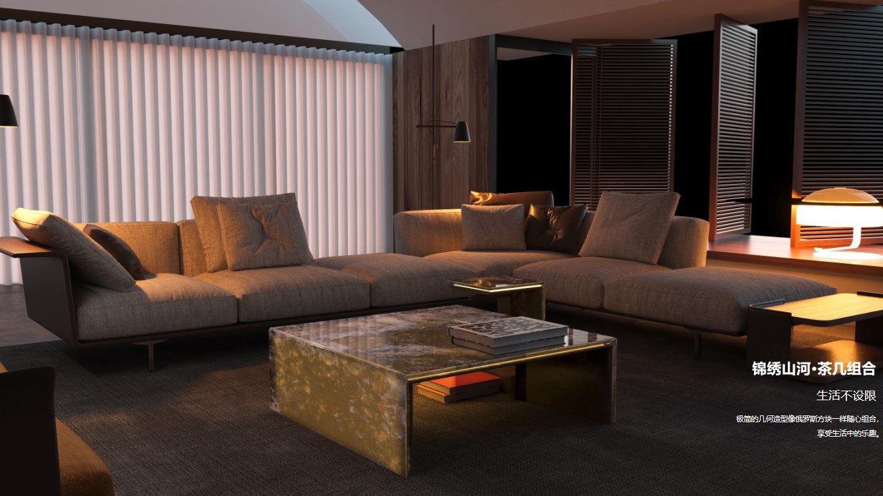 Furniture, luxury stone, light transmission，